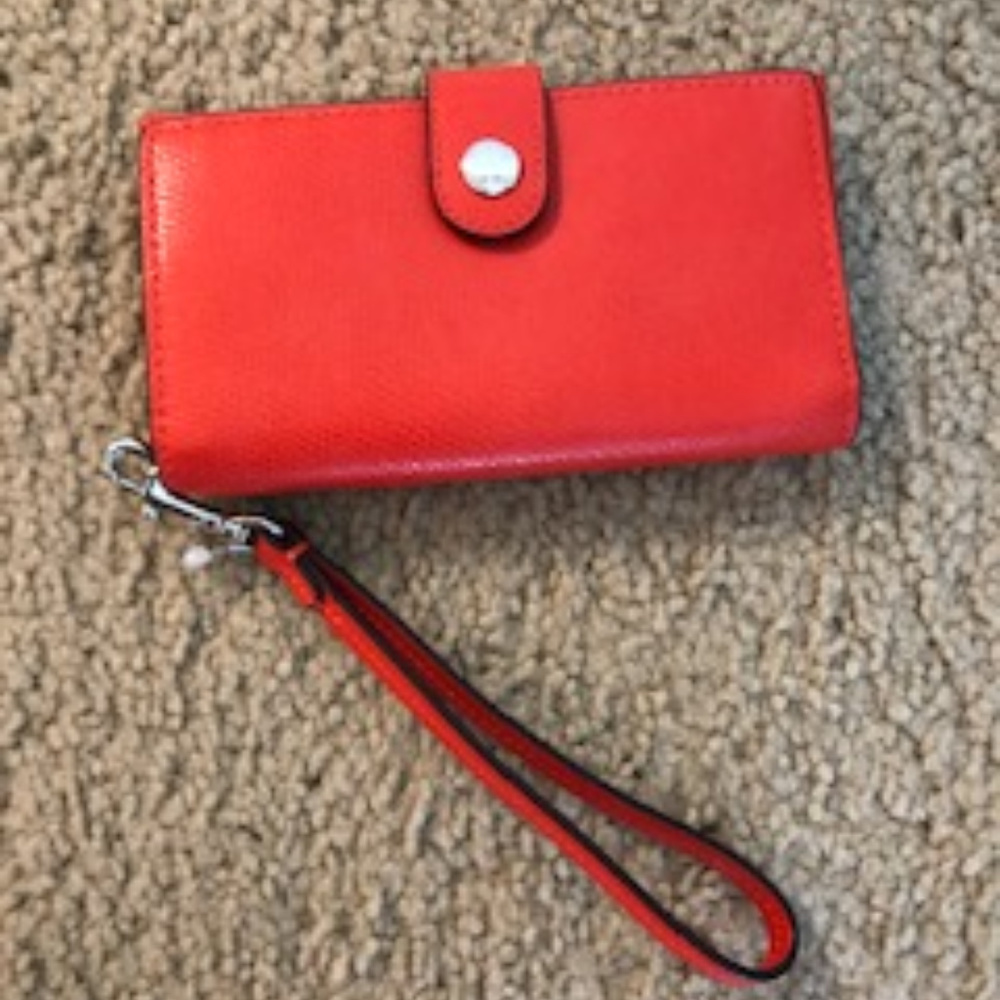 Coach phone wristlet